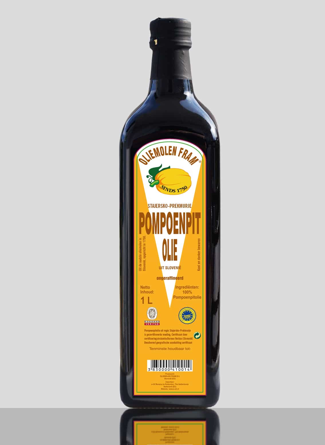 Pompoenpitolie van e-OIL - 1Ltr fles